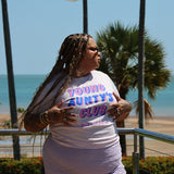 Young Aunty's Club tee Orchid