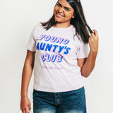 Young Aunty's Club tee Orchid