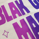 Blak girl magic tee lilac 2.0
