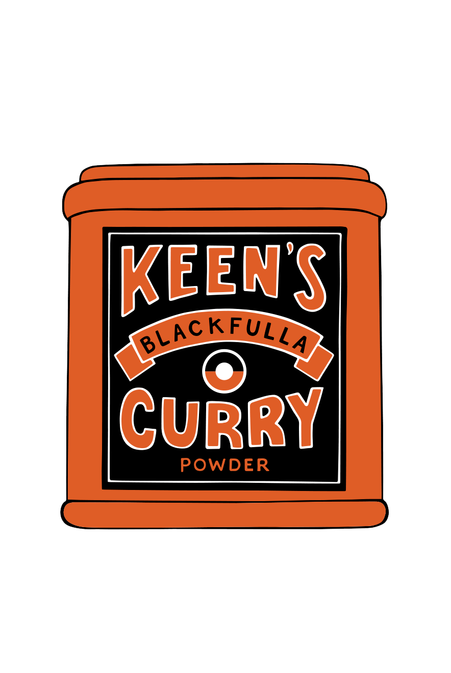 Keens curry stickers