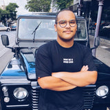 black dumb dawg tee fitzroy