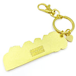 Barbie gammin threads enamel key chain