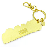 Barbie gammin threads enamel key chain