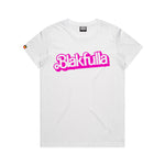 Barbie blakfulla 80s white tee