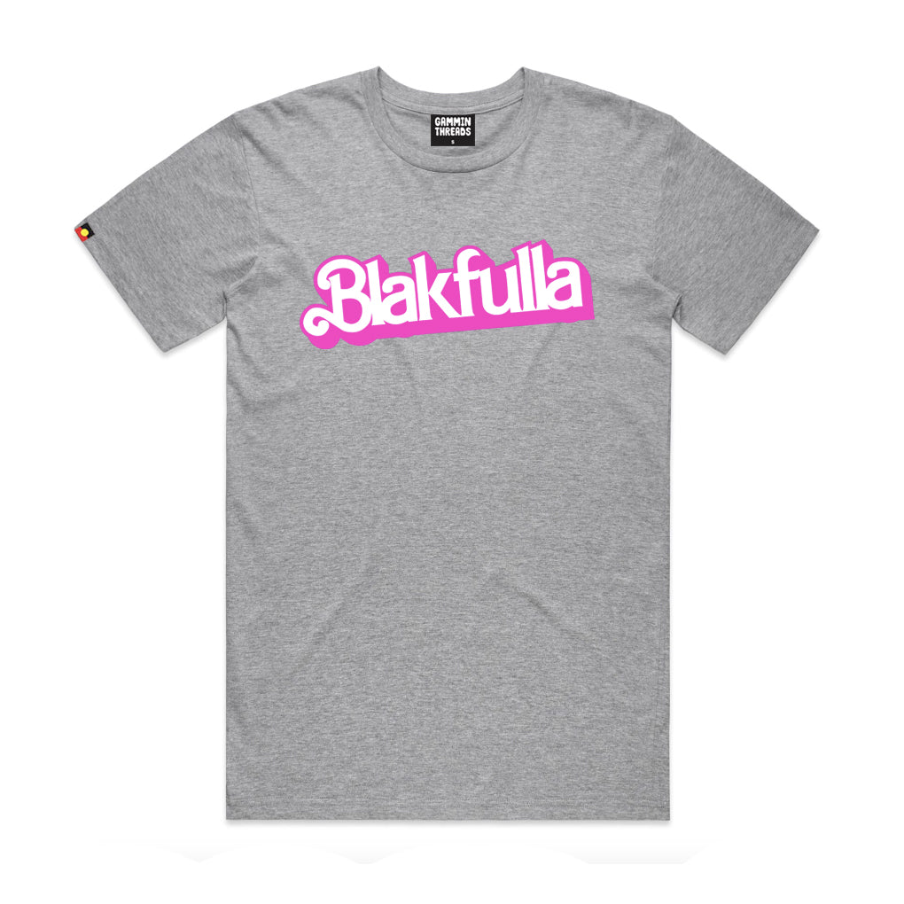 Barbie blakfulla 80s grey tee