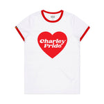 Charley Pride ringer white tee vintage