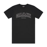 Gammin black college tee