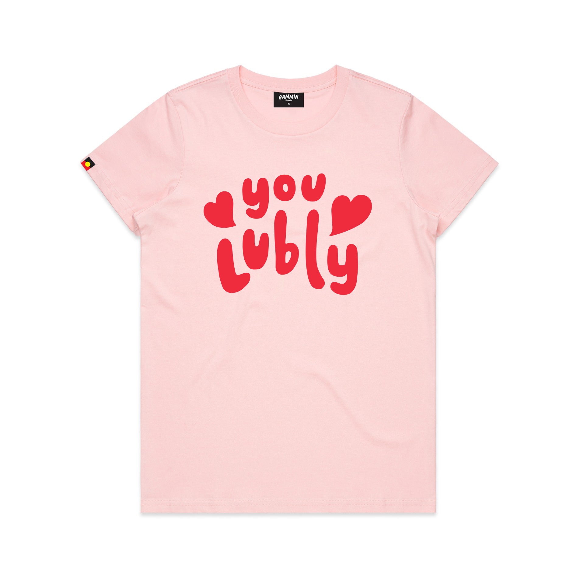 Lubly tee pink