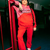 Terry Trackies Red