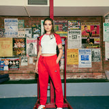 Terry Trackies Red