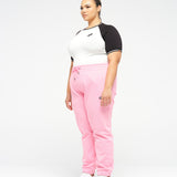 Terry Trackies Pink