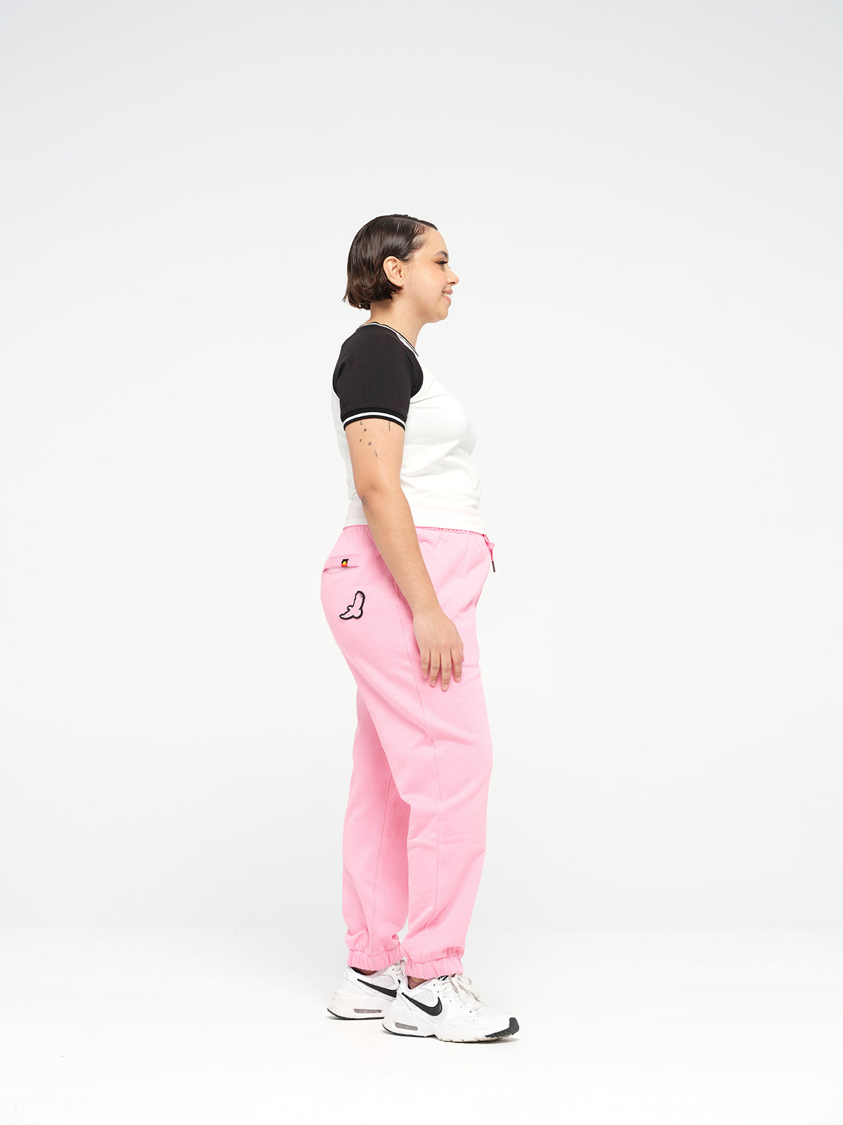 Terry Trackies Pink