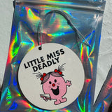 Little Miss Deadly Christmas Tree Ornament
