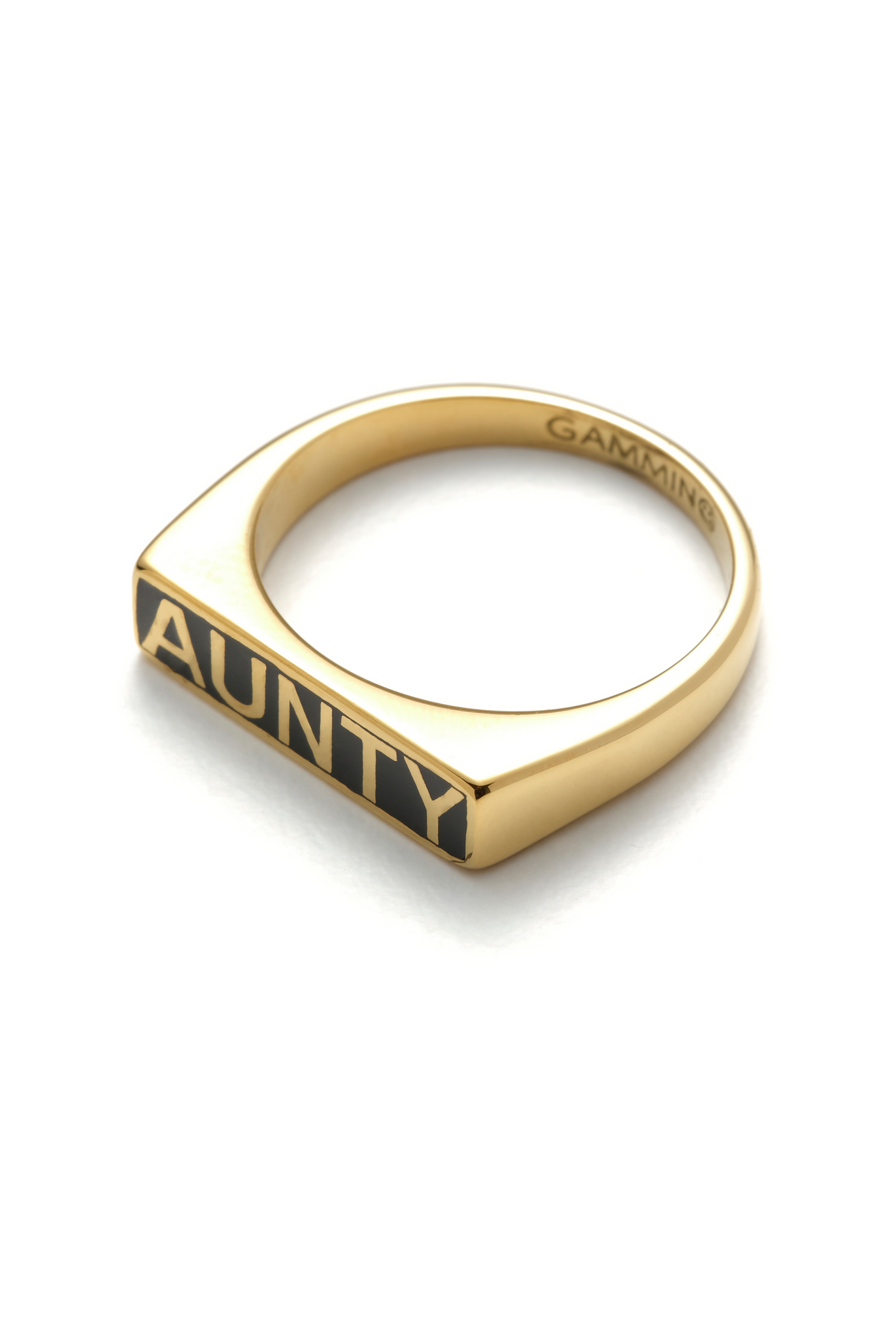 Aunty stacker ring