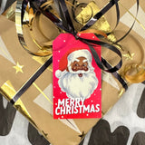 Merry Christmas gift tag x5