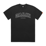 College tee black