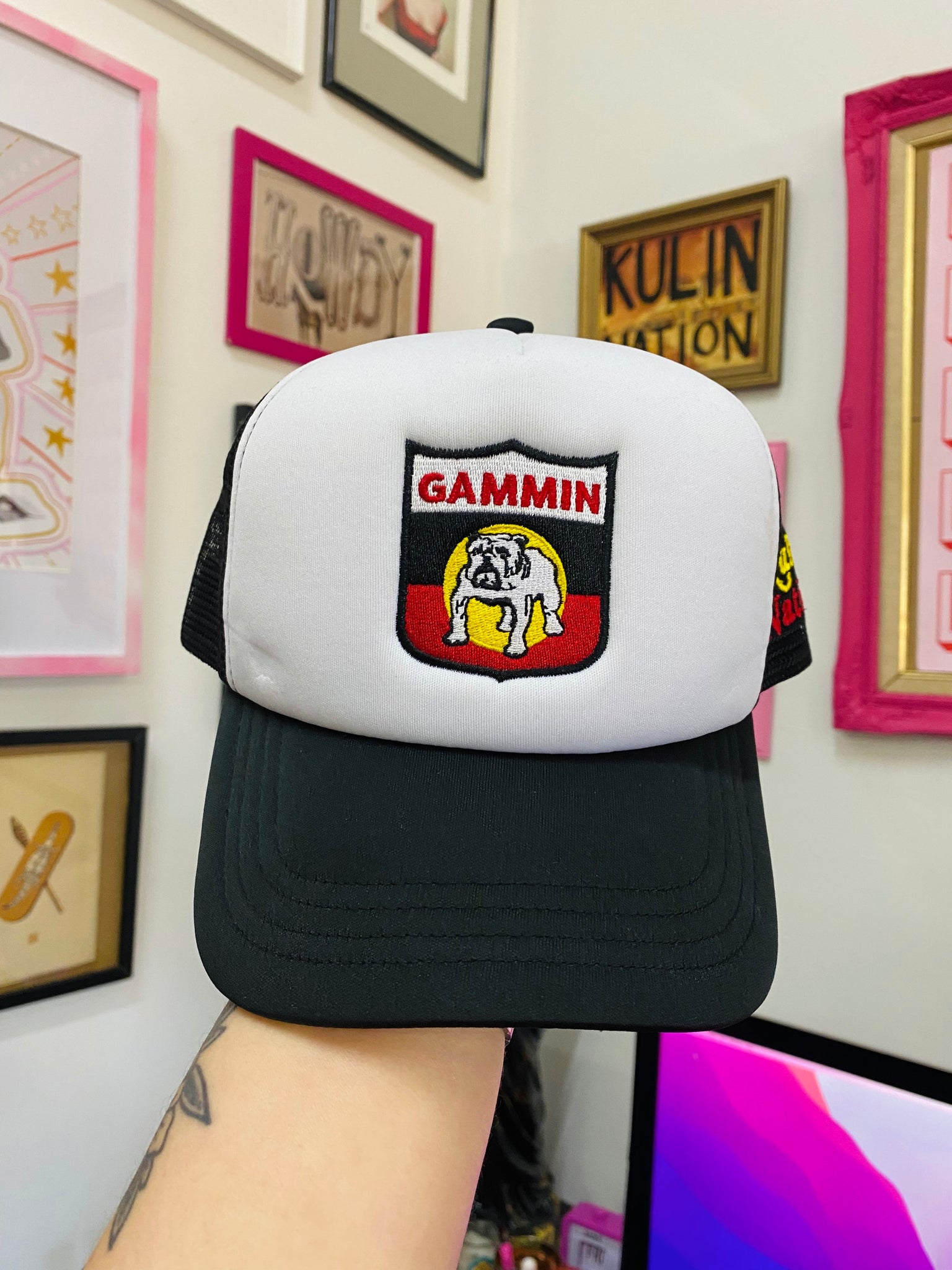 Gammin dogs trucker cap