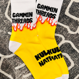 flame socks
