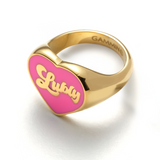 Lubly heart ring