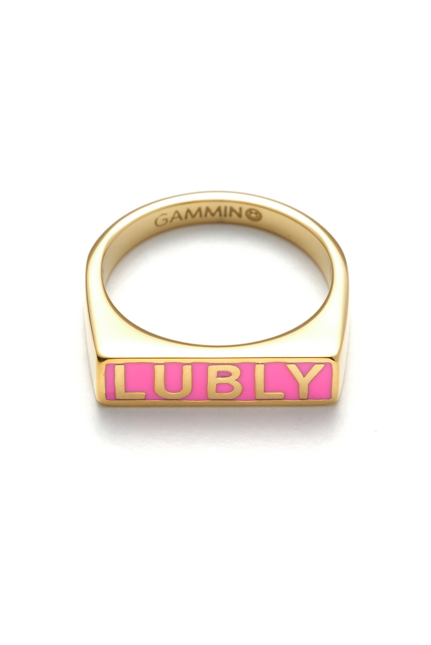 Lubly stacker ring