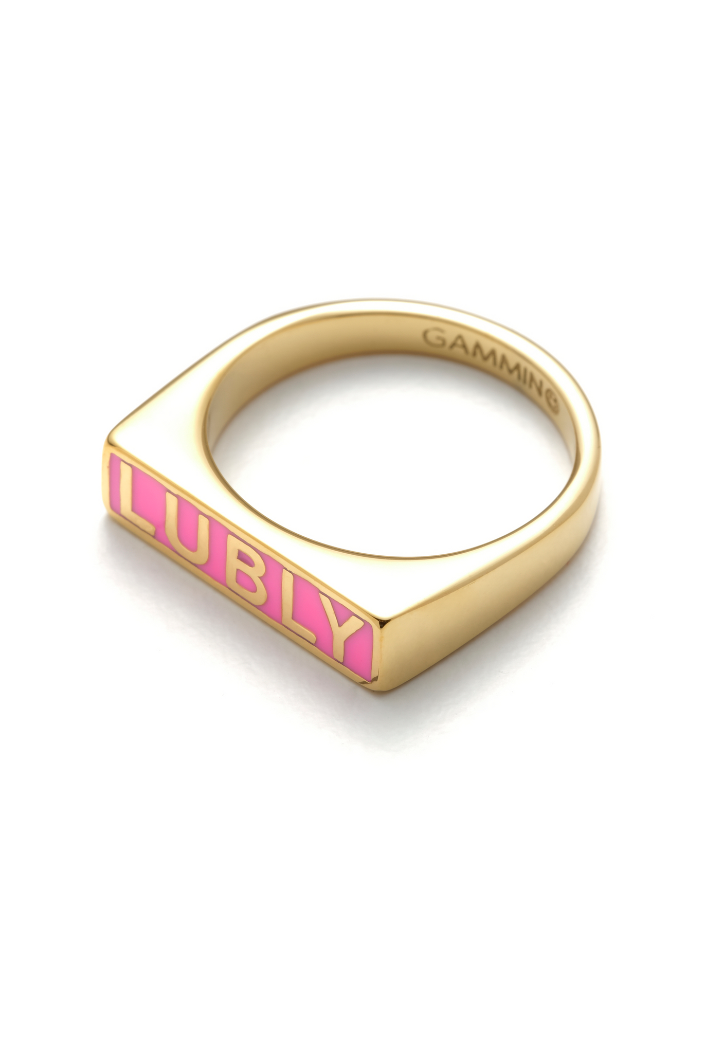 Lubly stacker ring