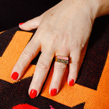 Lubly stacker ring