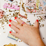 Lubly heart ring