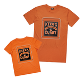 Keens Curry tee bundle (Orange)