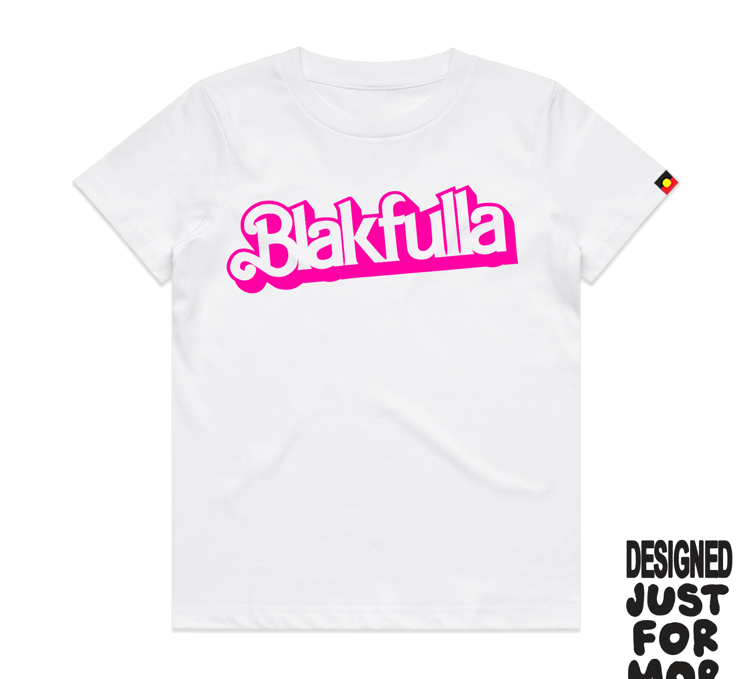 Kids Blakfulla Barbie tee