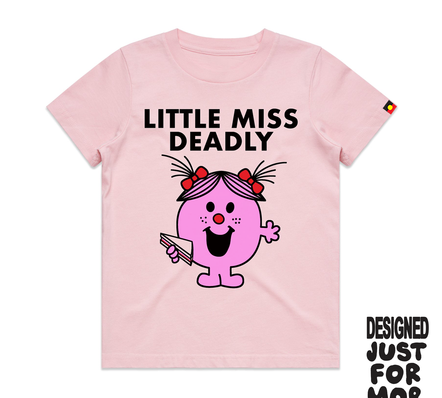 Kids Little Miss Deadly tee