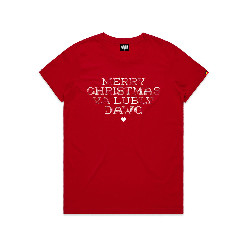 merry christmas tee womens