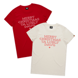 merry christmas tee womens
