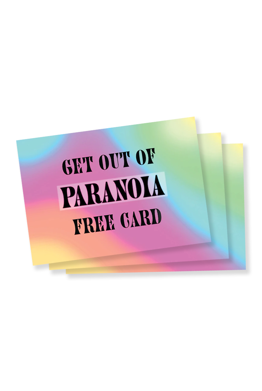 Get out of paranoia free card
