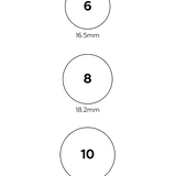 Lubly stacker ring
