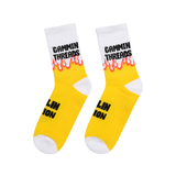 flame socks