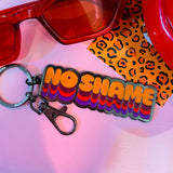 No Shame key chain