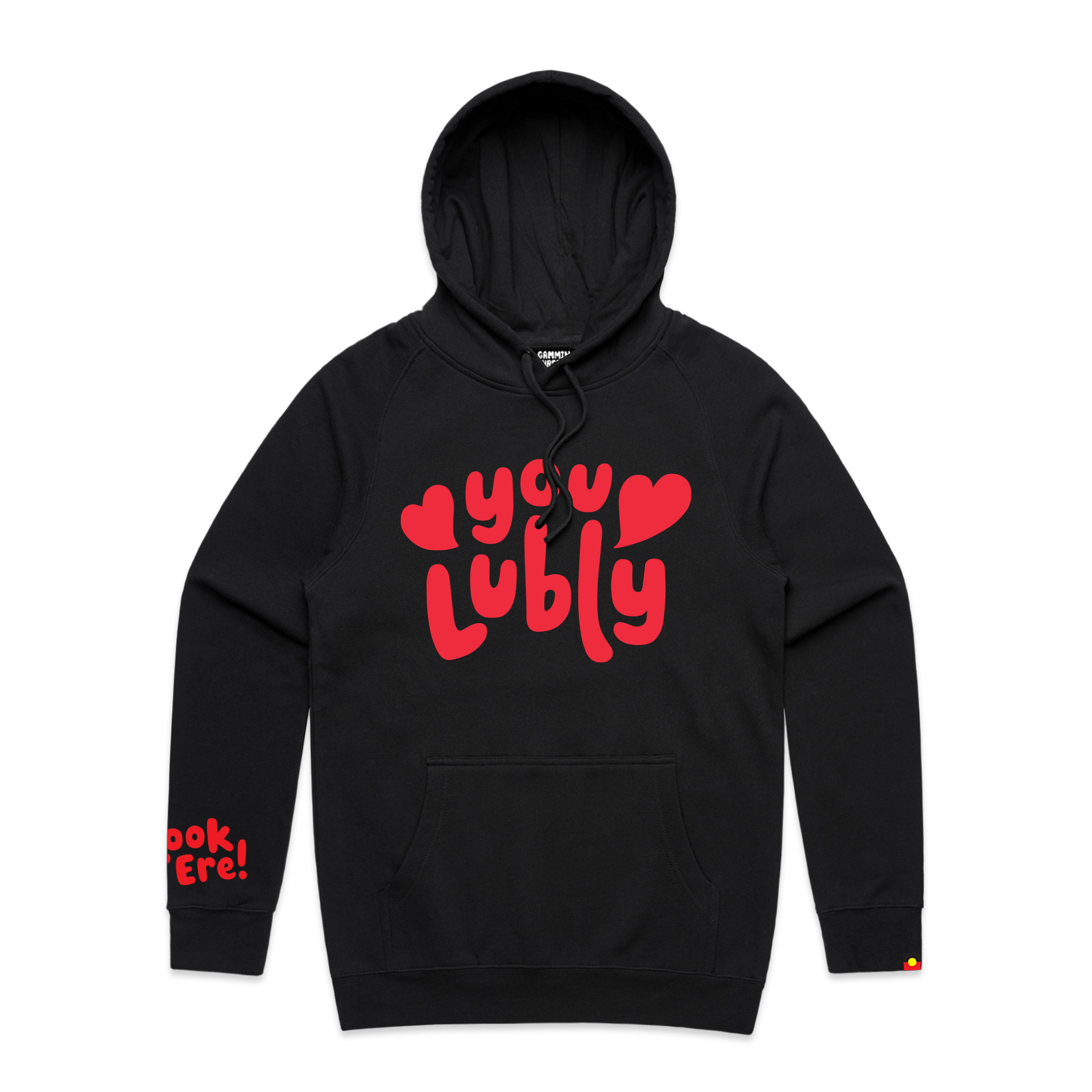 Lubly hoodie black