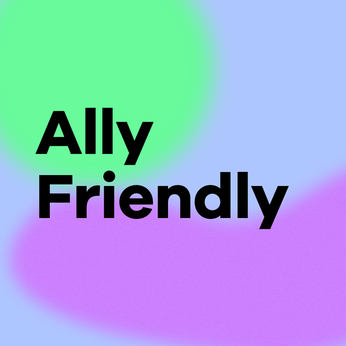 ally friendly tee