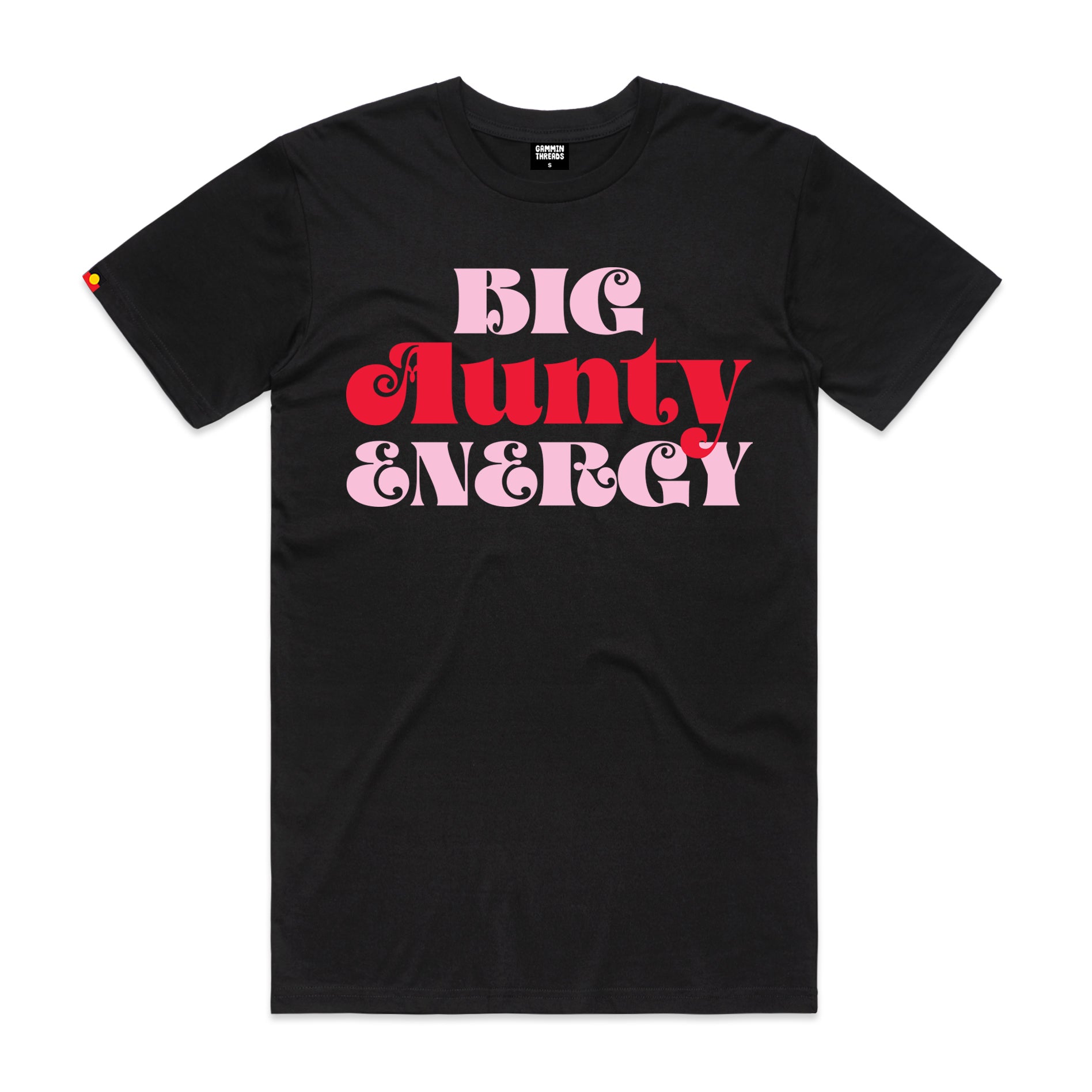 Big Aunty Energy tee black