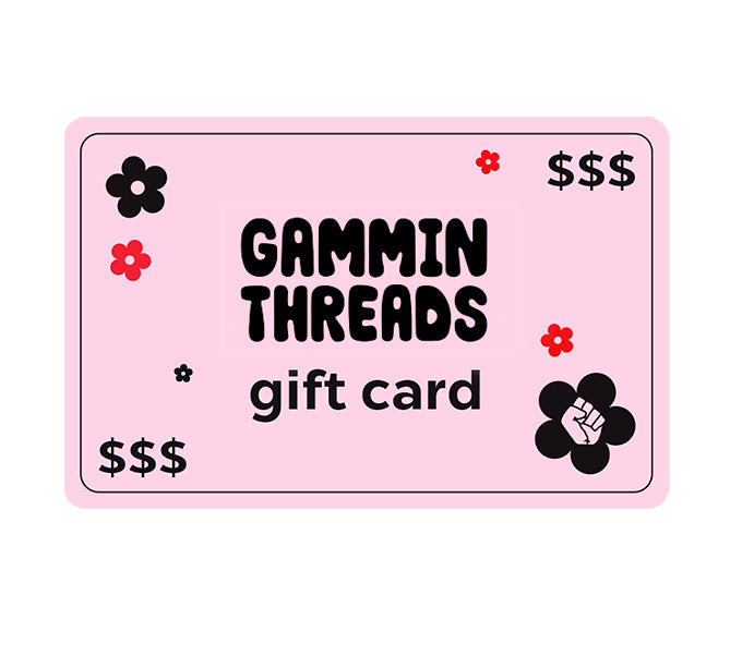 gammin threads gift card