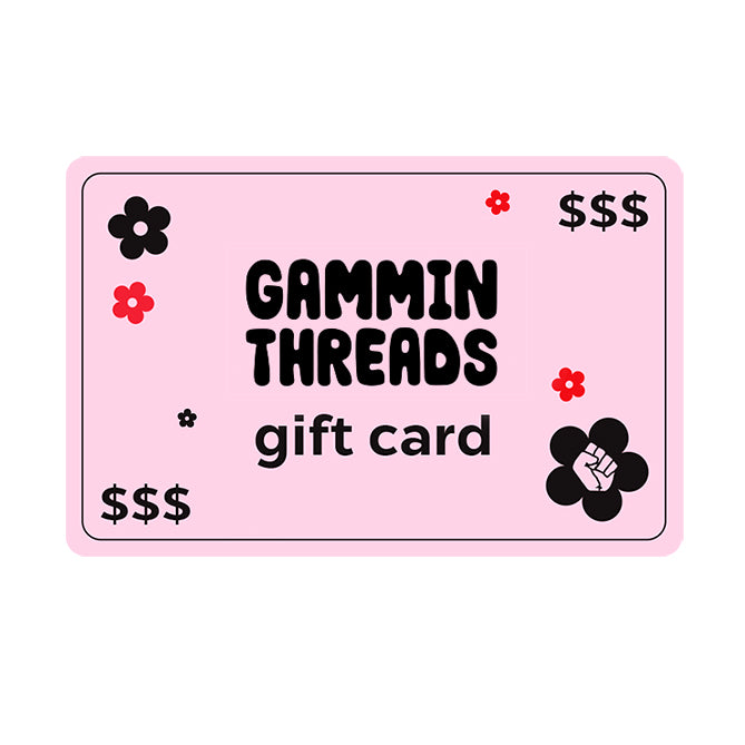 gammin threads gift card