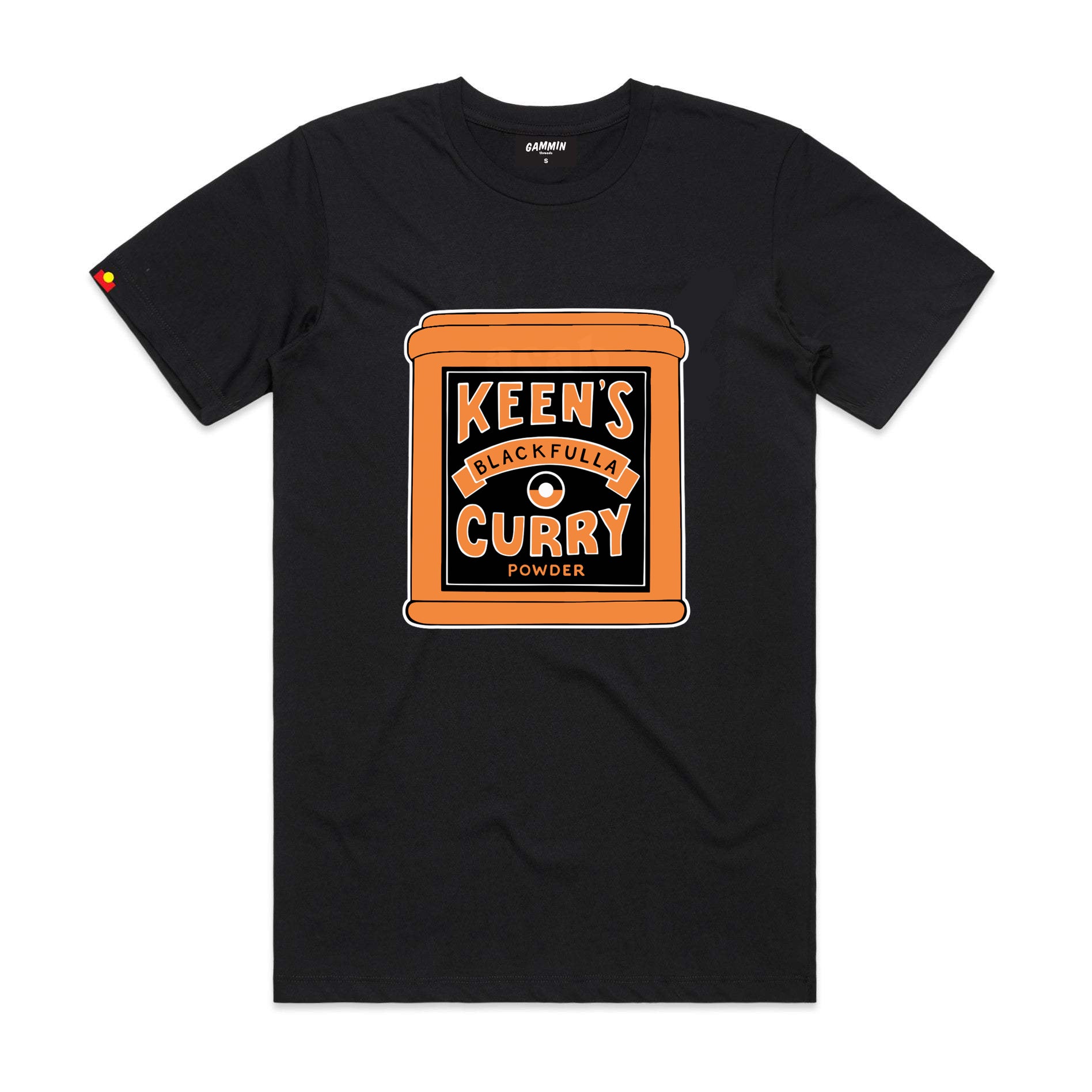 Keens curry tee black