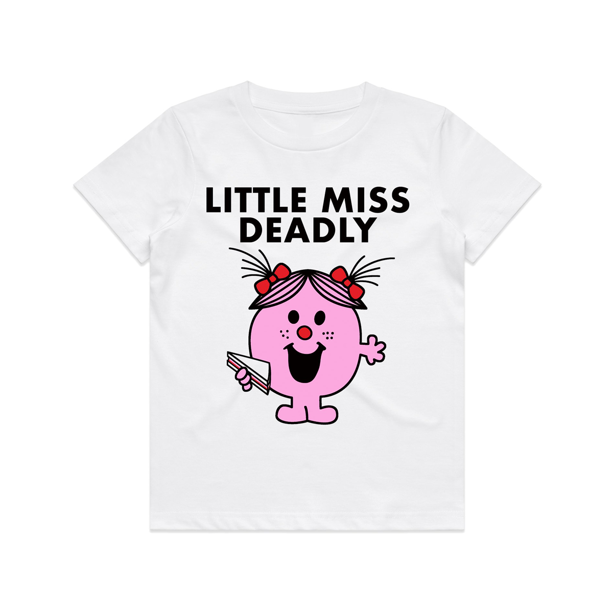 Kids Little Miss Deadly tee