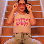 pink lubly tee