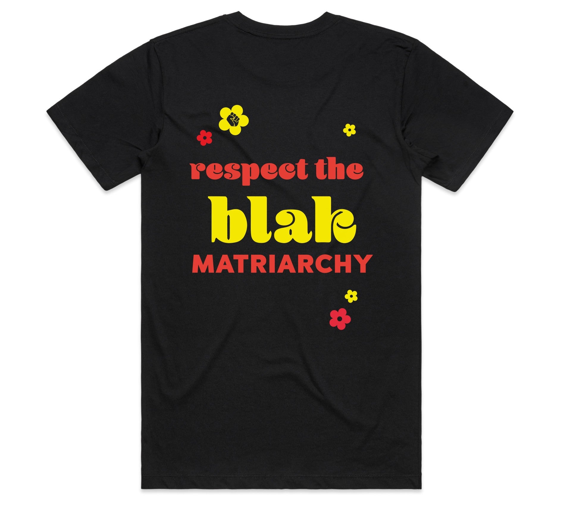 Respect the blak matriarchy political tee