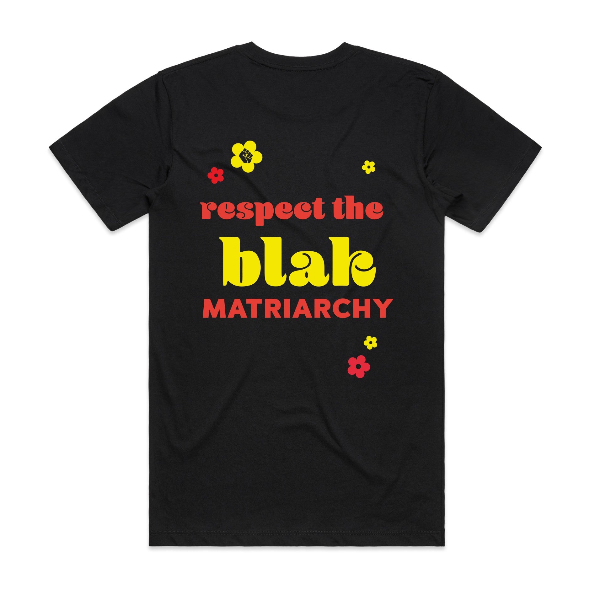 Respect the blak matriarchy political tee