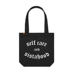 Self care and sistahood tote