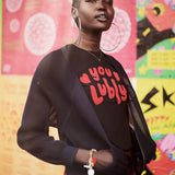 lubly tee black